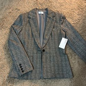 Bailey 44 houndstooth plaid blazer